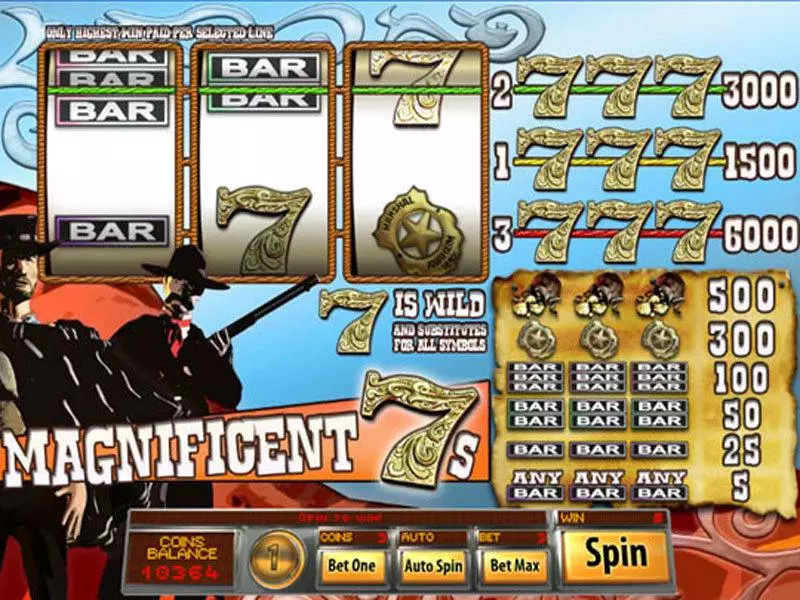 Magnificent 7s Saucify Slot Game released in   - 