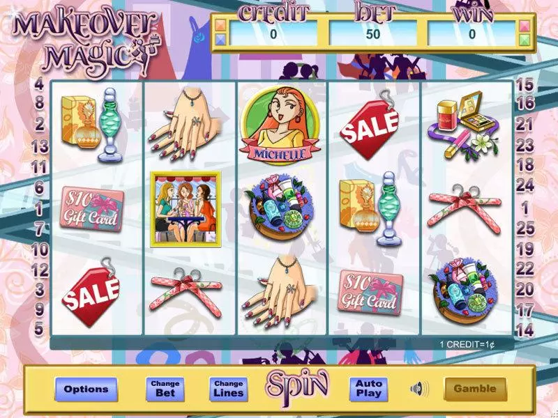 Make Over Magic Eyecon Slot Game released in   - Free Spins