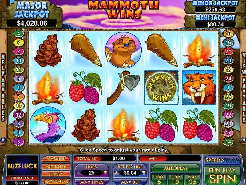 Mammoth Wins NuWorks Slot Game released in   - Free Spins