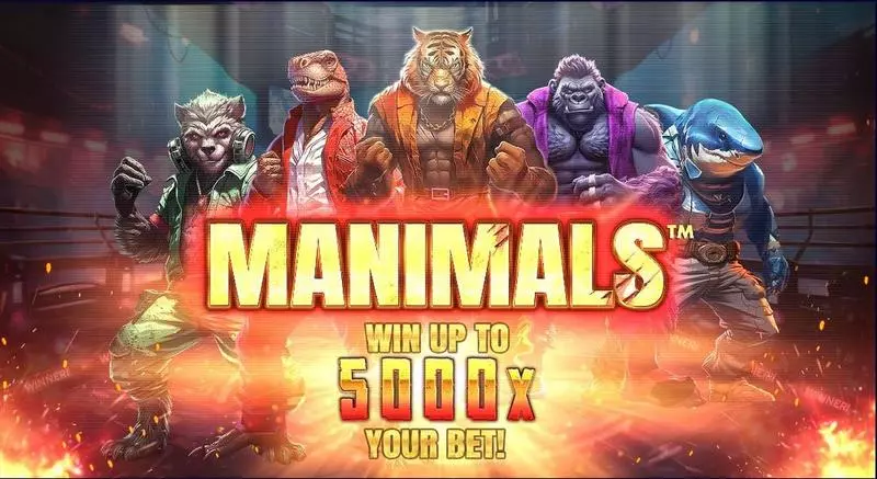 Manimals StakeLogic Slot Game released in February 2024 - Free Spins