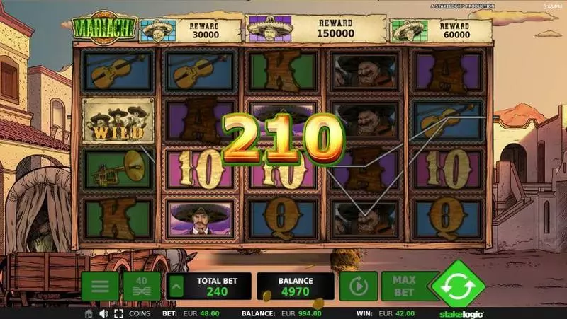 Mariachi StakeLogic Slot Game released in October 2017 - Free Spins