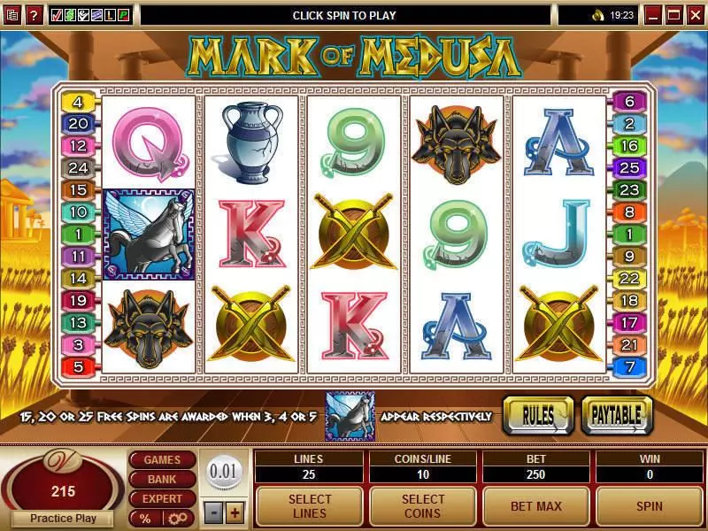 Mark of Medusa Microgaming Slot Game released in   - Free Spins