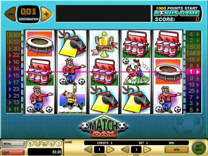 Match Day GTECH Slot Game released in   - Free Spins