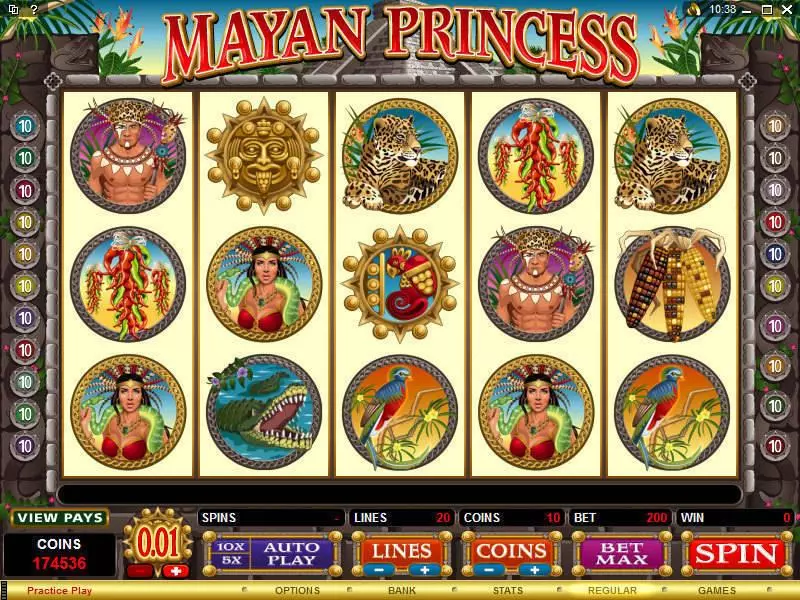 Mayan Princess Microgaming Slot Game released in   - Free Spins