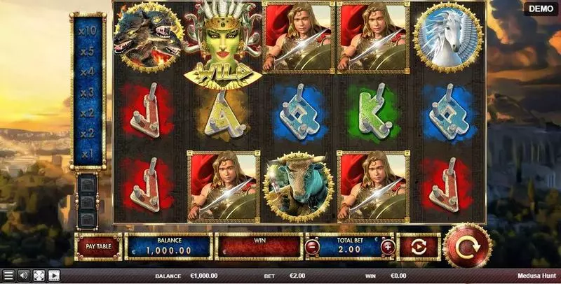 Medusa Hunt Red Rake Gaming Slot Game released in February 2022 - Sticky Wins