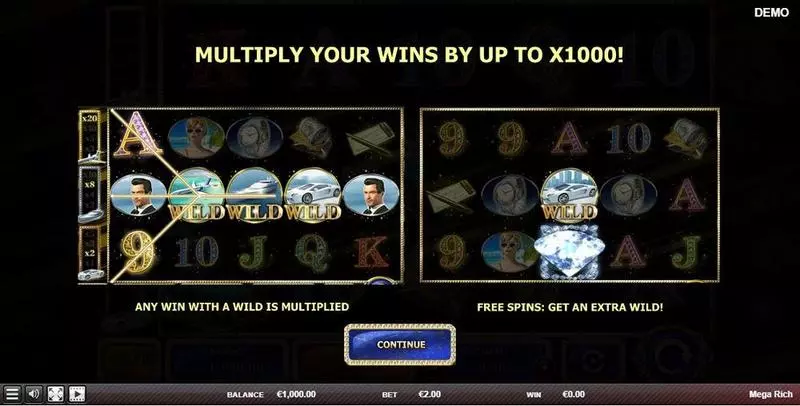 Mega Rich Red Rake Gaming Slot Game released in June 2022 - Free Spins