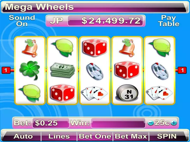 Mega Wheels Byworth Slot Game released in   - Second Screen Game