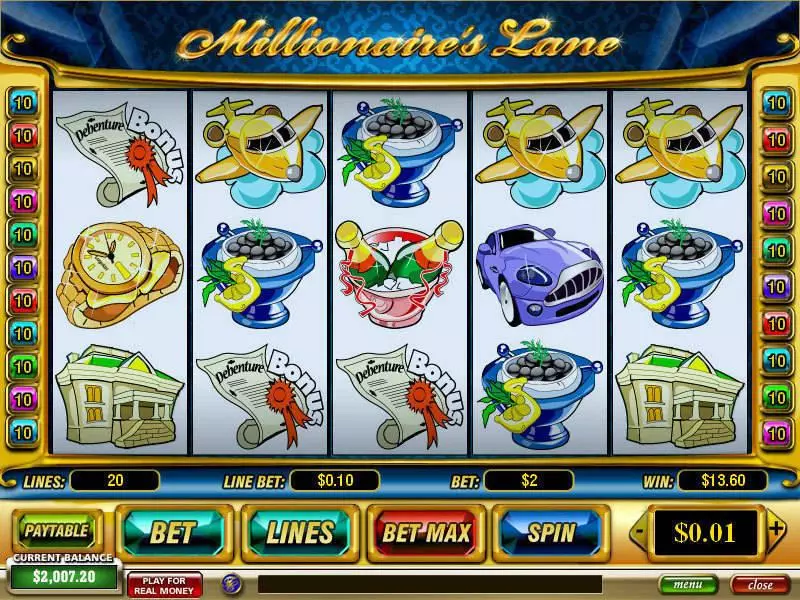 Millionaire's Lane PlayTech Slot Game released in   - Free Spins