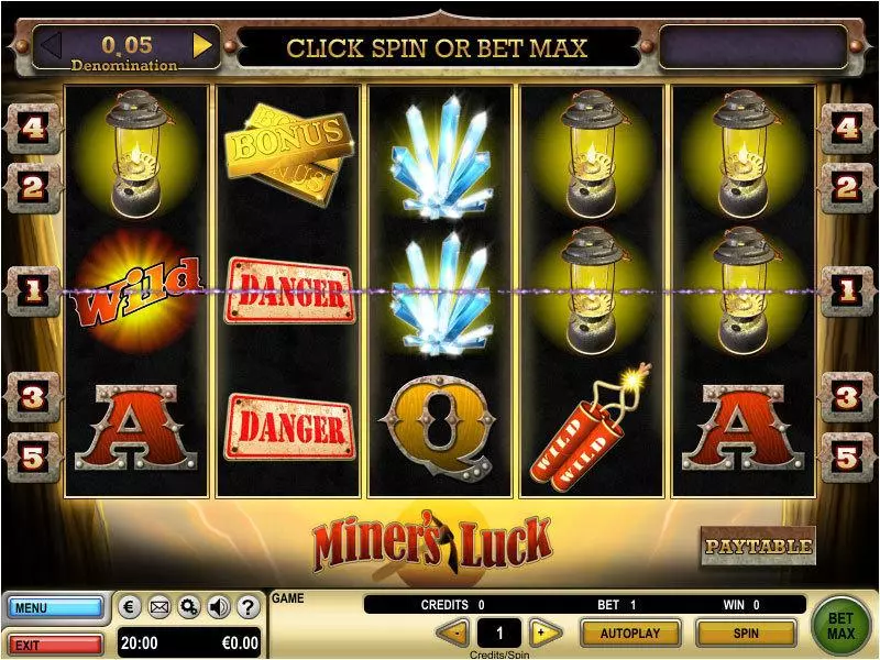 Miner's Luck GTECH Slot Game released in   - Free Spins