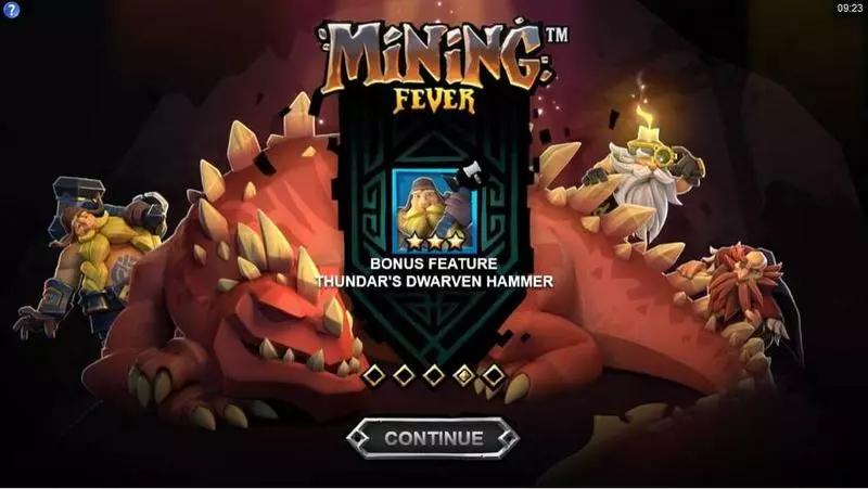 Mining Fever Microgaming Slot Game released in March 2020 - Free Spins