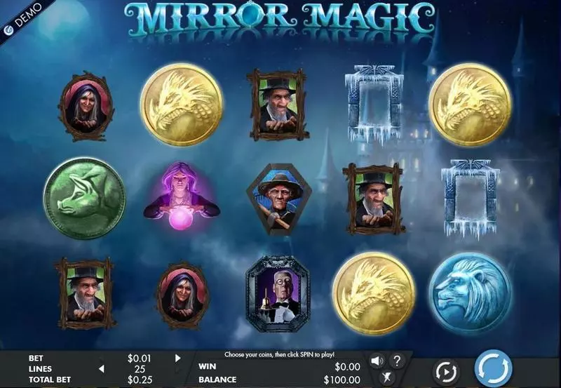 Mirror Magic Genesis Slot Game released in December 2015 - Free Spins