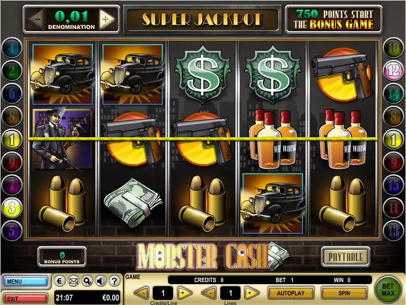 Mobster Cash GTECH Slot Game released in   - Free Spins