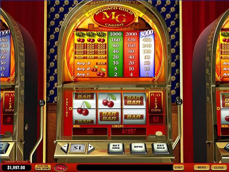 Monaco Gold PlayTech Slot Game released in   - 