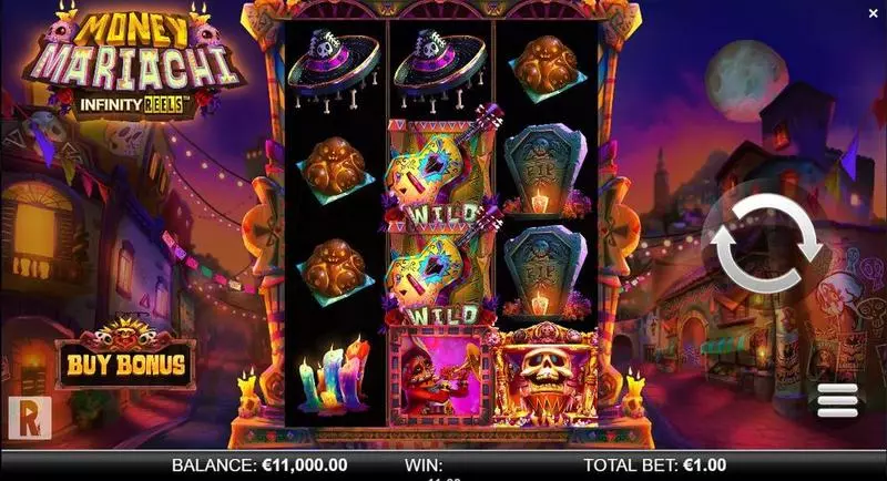 Money Mariachi Infinity Reels ReelPlay Slot Game released in January 2022 - Infinity Bonus