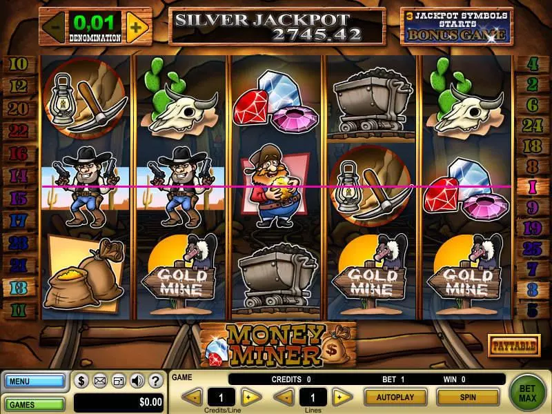 Money Miner GTECH Slot Game released in   - Jackpot bonus game