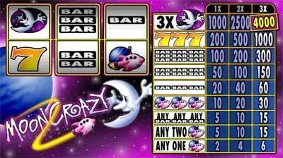 Moon Crazy Microgaming Slot Game released in   - 