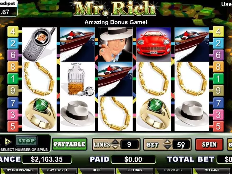 Mr. Rich CryptoLogic Slot Game released in   - Second Screen Game