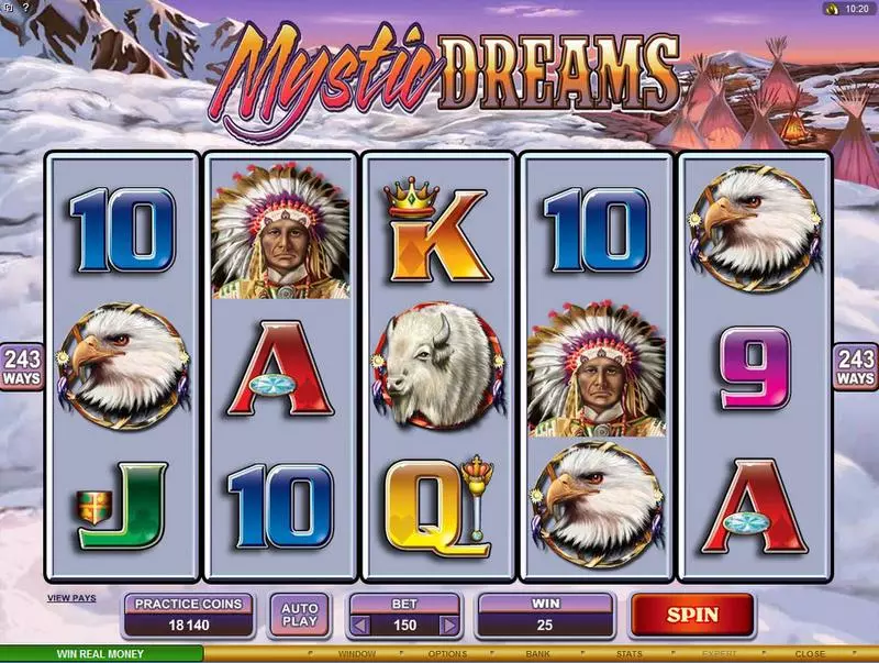 Mystic Dreams Microgaming Slot Game released in   - Free Spins
