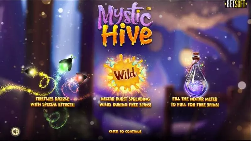 Mystic Hive BetSoft Slot Game released in September 2020 - Free Spins
