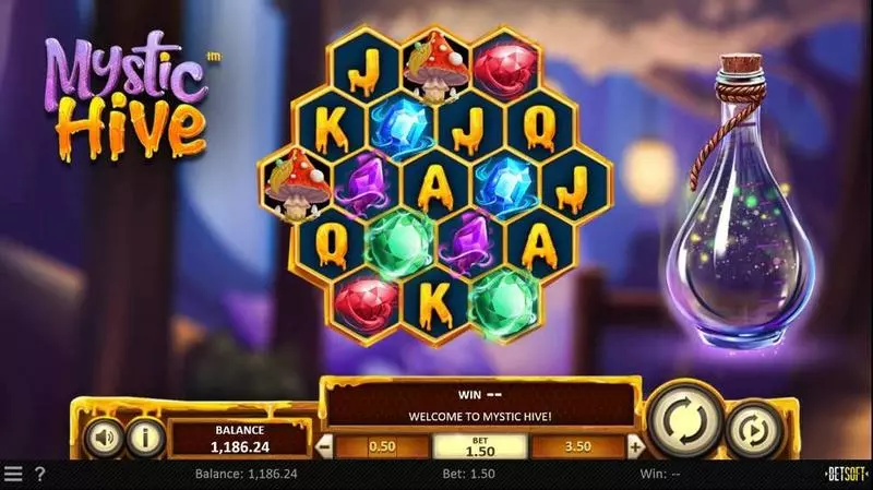 Mystic Hive BetSoft Slot Game released in September 2020 - Free Spins
