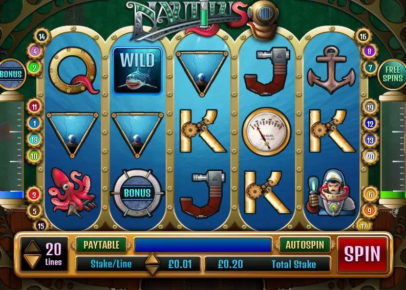 Nautilus Wagermill Slot Game released in   - Free Spins
