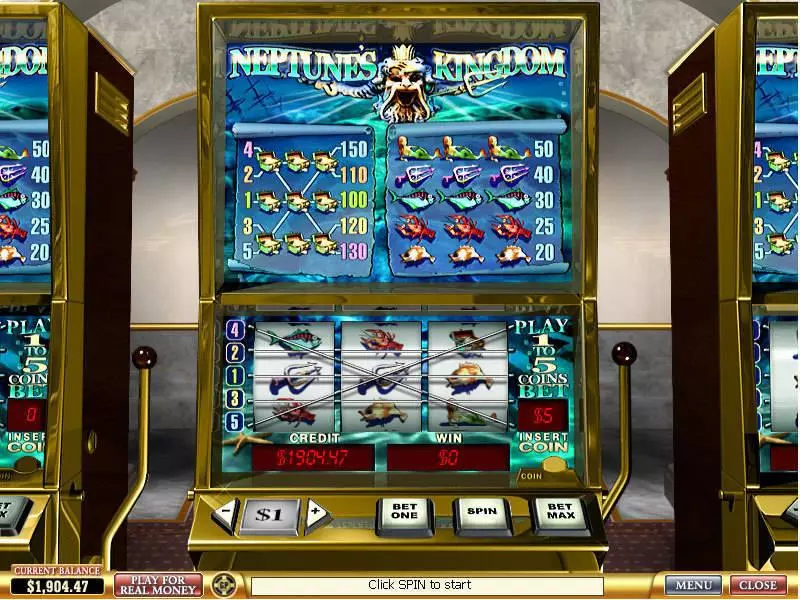Neptunes Kingdom PlayTech Slot Game released in   - 