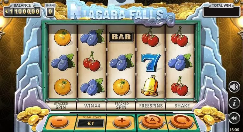 Niagara Falls Yggdrasil Slot Game released in May 2019 - Free Spins