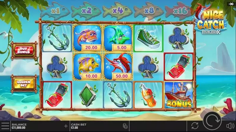 Nice Catch DoubleMax Yggdrasil Slot Game released in May 2023 - Free Spins