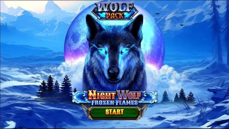 Night Wolf – Frozen Flames Spinomenal Slot Game released in February 2024 - Free Spins