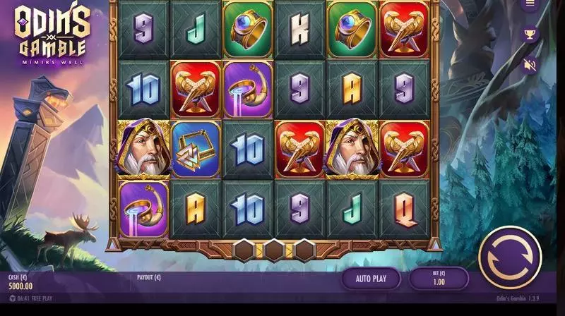 Odin’s Gamble Thunderkick Slot Game released in January 2022 - Multipliers