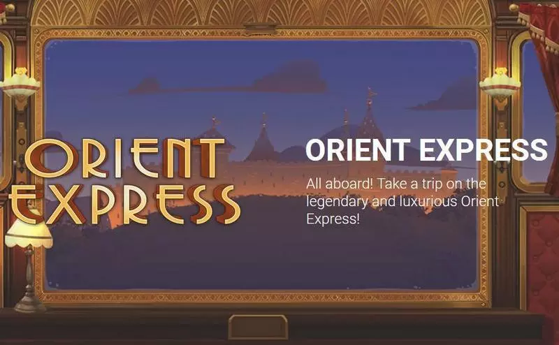 Orient Express Yggdrasil Slot Game released in November 2017 - Wild Reels