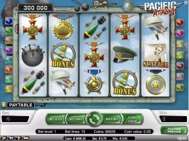 Pacific Attack NetEnt Slot Game released in   - Free Spins