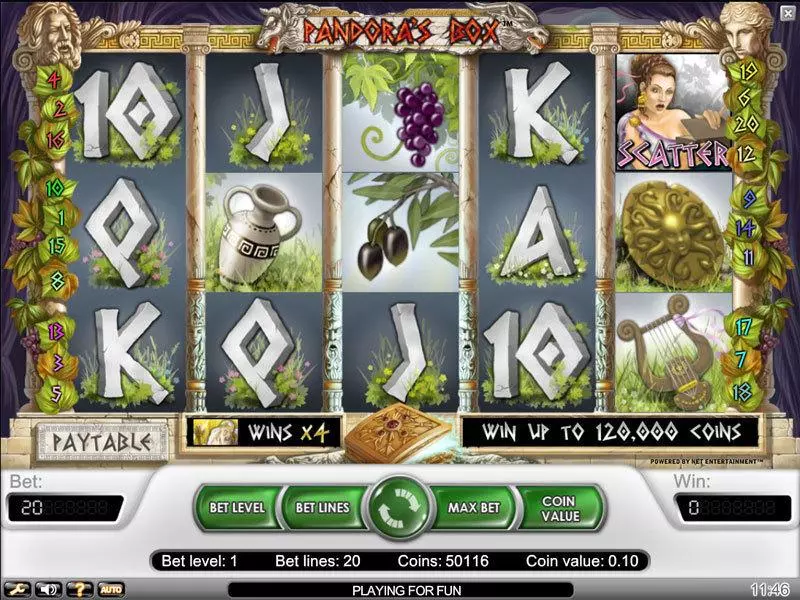 Pandora's Box NetEnt Slot Game released in   - Free Spins