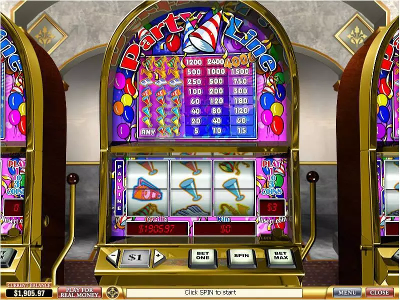 Party Line PlayTech Slot Game released in   - 