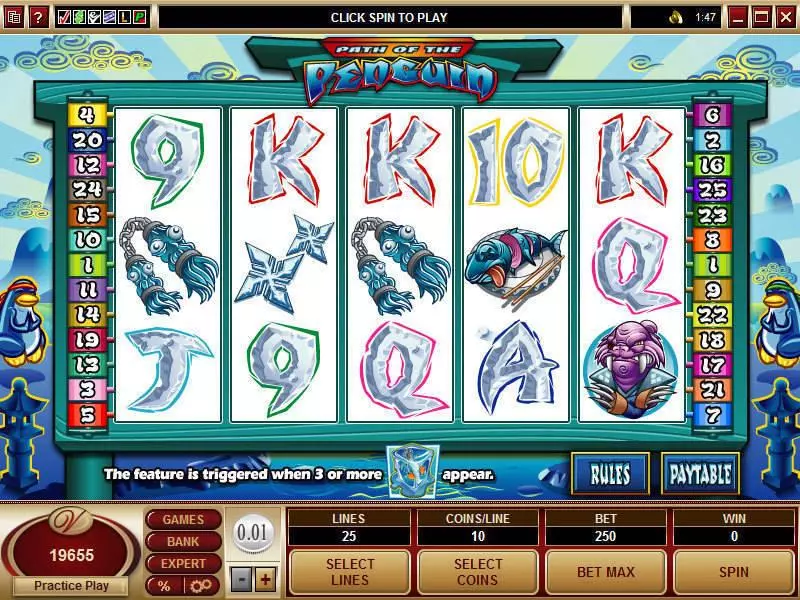Path of the Penguin Microgaming Slot Game released in   - Free Spins
