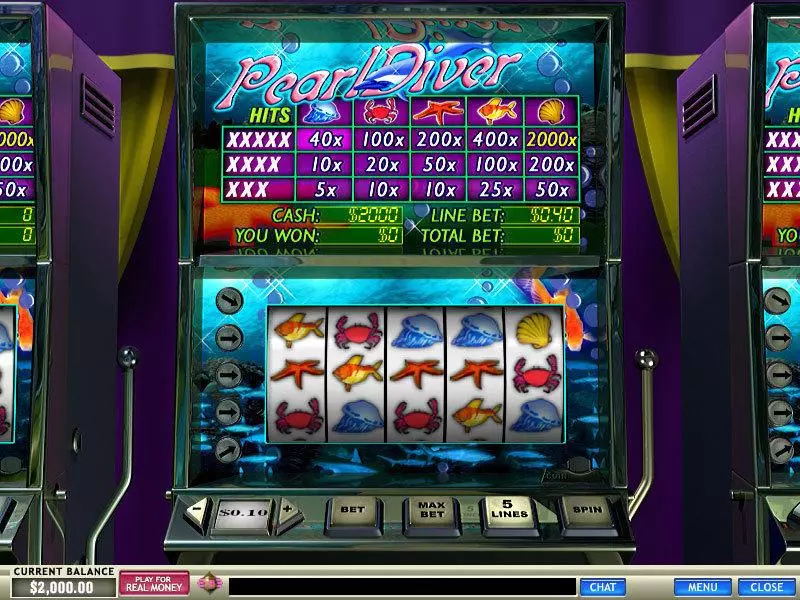 Pearl Diver PlayTech Slot Game released in   - 