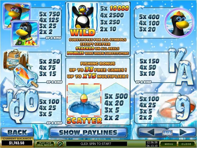 Penguin Vacation PlayTech Slot Game released in   - Free Spins