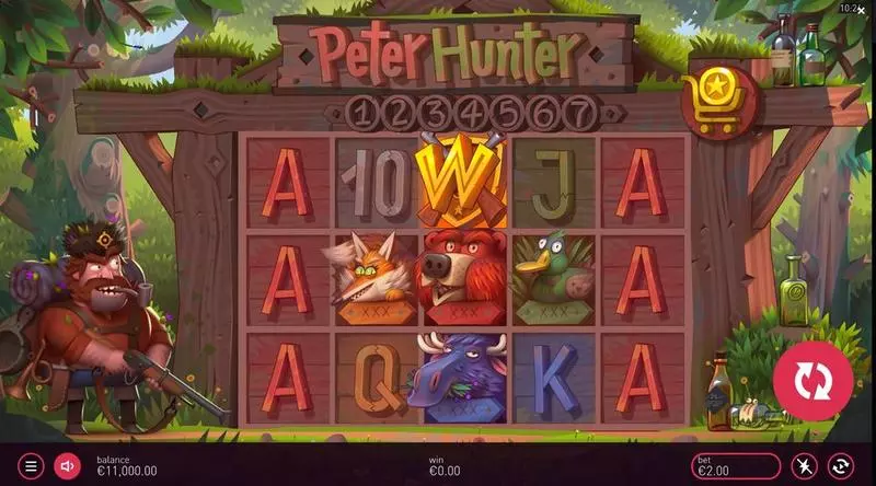 Peter Hunter Peter&Sons Slot Game released in September 2023 - Buy Free Spins
