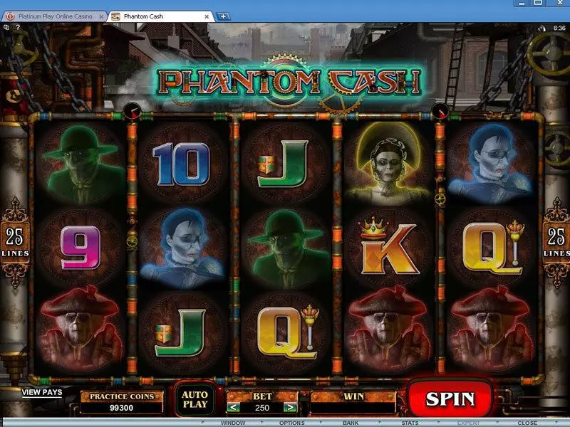 Phantom Cash Microgaming Slot Game released in   - Free Spins