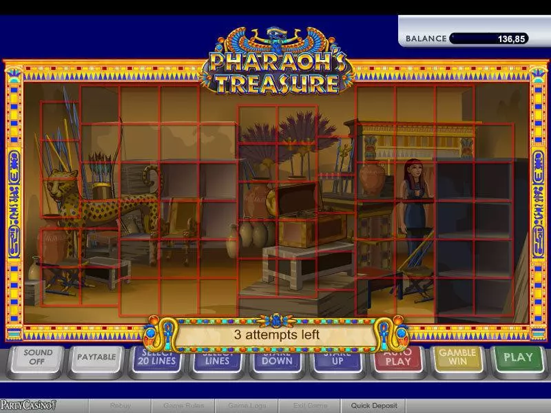 Pharaoh's Treasure bwin.party Slot Game released in   - Free Spins