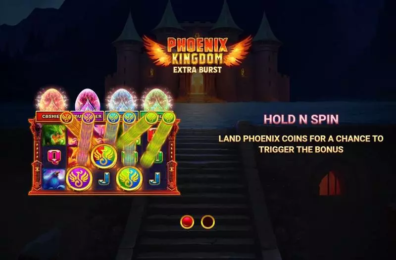 Phoenix Kingdom Extra Burst Wizard Games Slot Game released in September 2025 - Lock and Spin