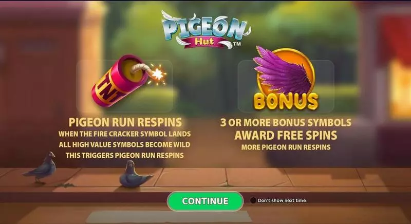 Pigeon Hut StakeLogic Slot Game released in January 2024 - Free Spins