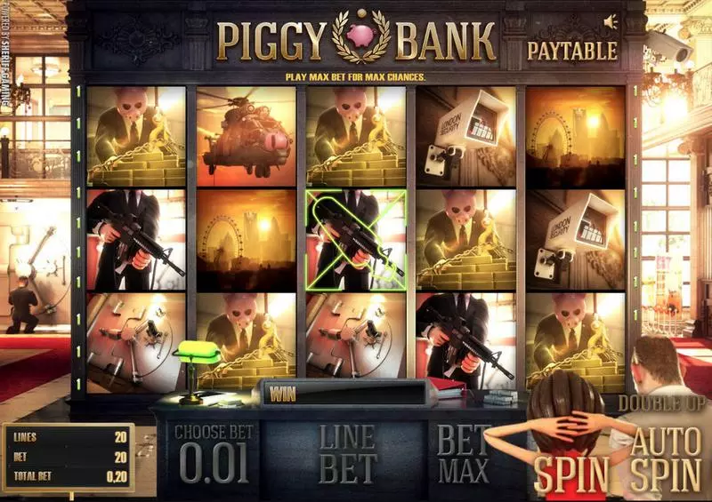 Piggy Bank Sheriff Gaming Slot Game released in   - Pick a Box