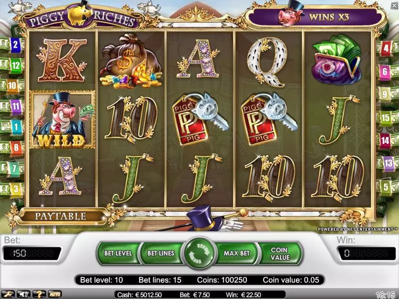 Piggy Riches NetEnt Slot Game released in   - Free Spins