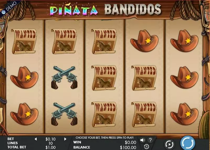 Pinata Bandidos Genesis Slot Game released in March 2017 - 