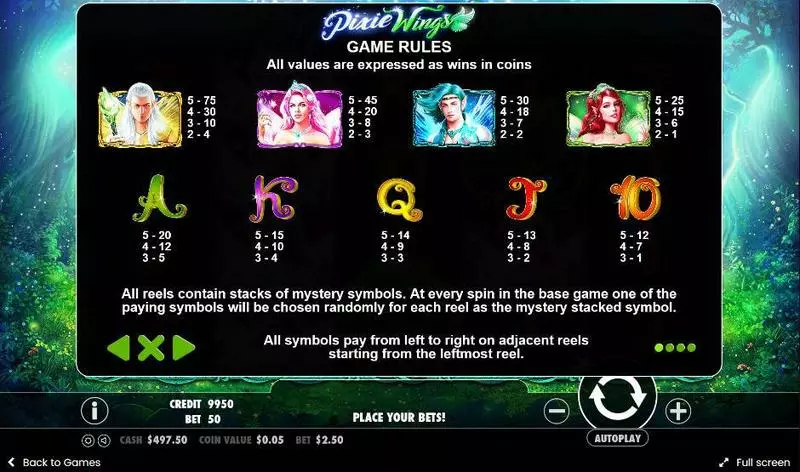 Pixie Wings Pragmatic Play Slot Game released in July 2017 - Free Spins