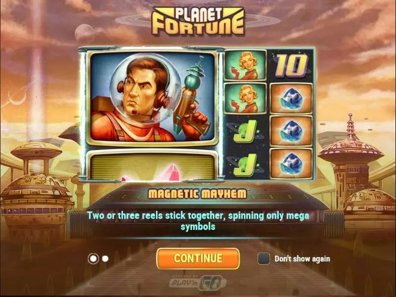 Planet Fortune Play'n GO Slot Game released in March 2018 - Free Spins
