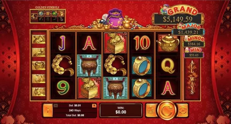 Plentiful Treasure  RTG Slot Game released in   - Second Screen Game