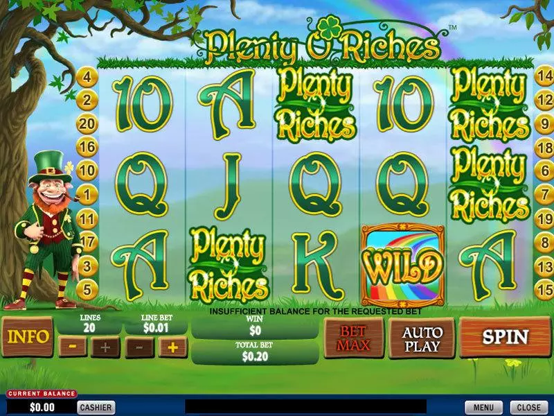Plenty O'Riches PlayTech Slot Game released in   - Free Spins