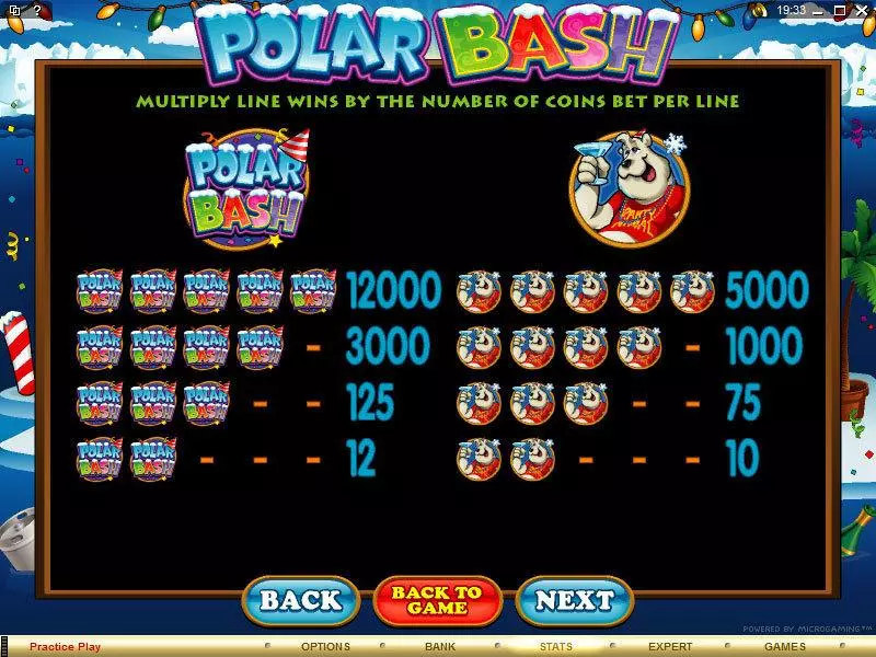 Polar Bash Microgaming Slot Game released in   - Free Spins